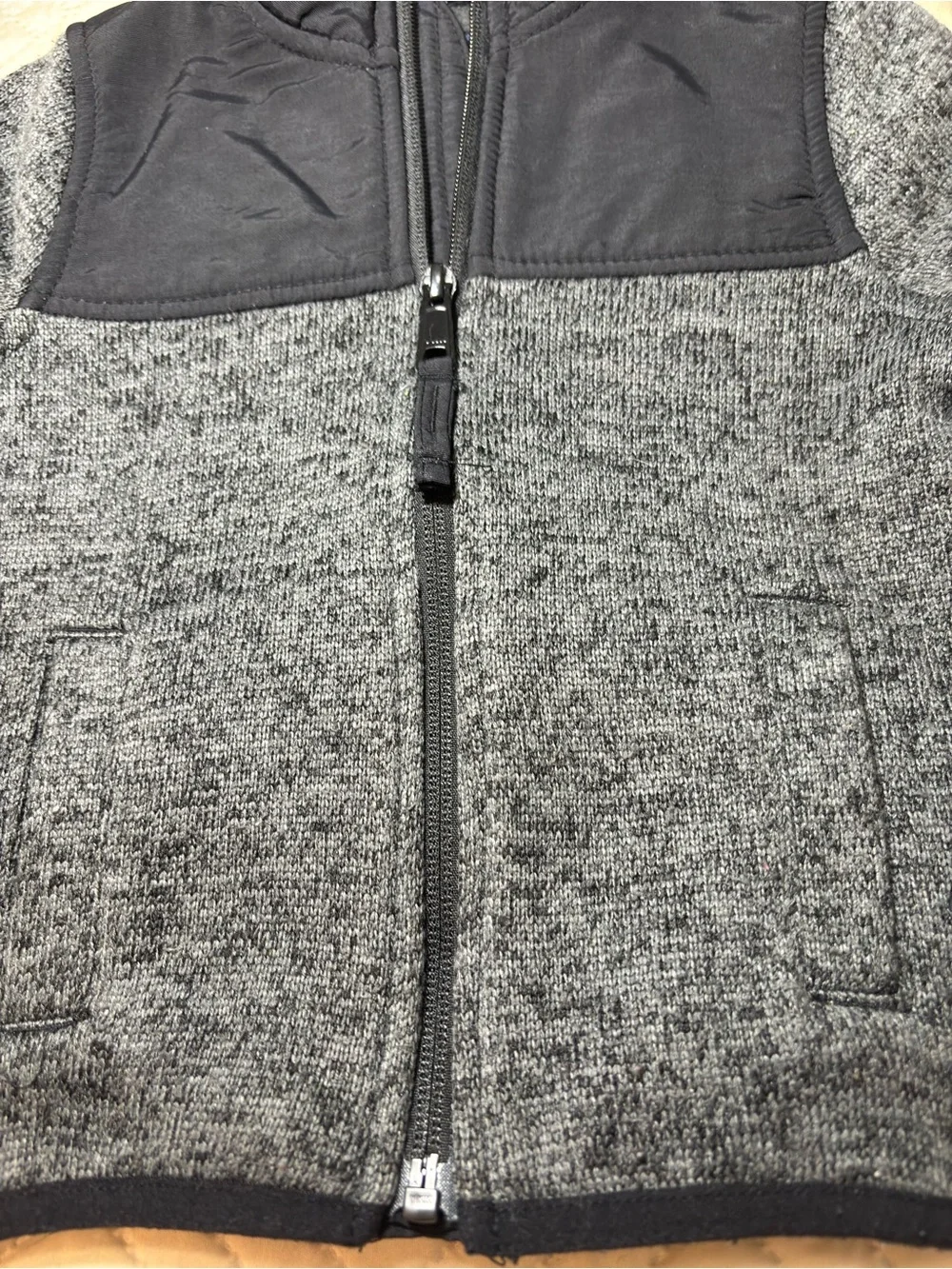 Children’s Place 2T Grey Full-Zip Sweater Jacket
